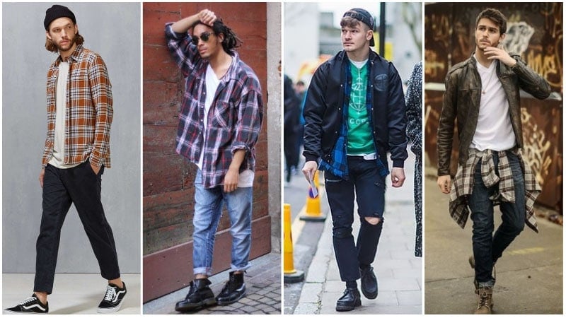 Flannel Shirt 90s Fashion