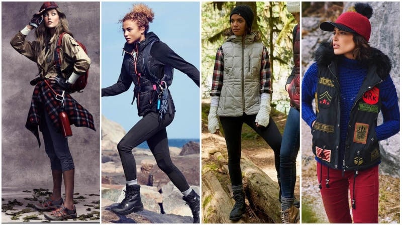 hiking wear for ladies