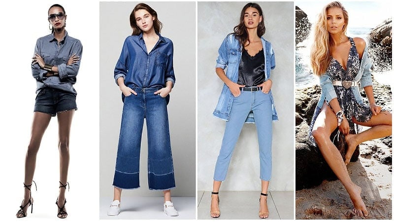 denim attire for female