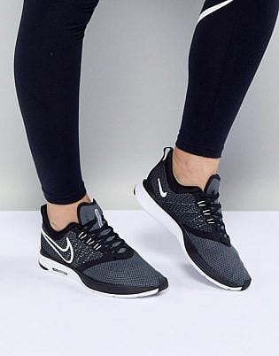 Nike Running Air Zoom Strike Sneakers In Black