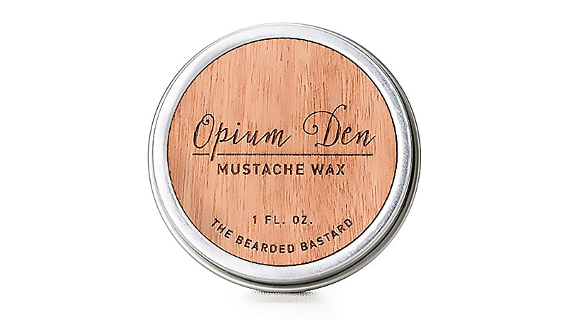 Opium Den moustache Bearded Bastard