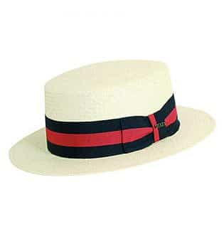 Panama Straw Boater Hat