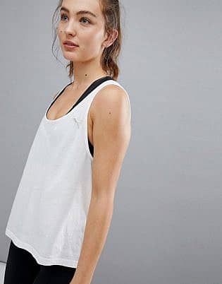Puma Fushion Singlet In White