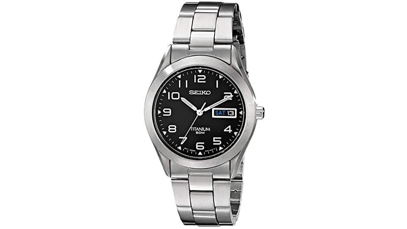 Seiko Men's Sgg711 Titanium Watch