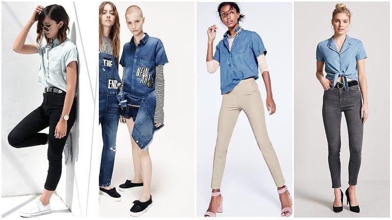 What to Wear with a Denim Shirt: Outfit Ideas To Try