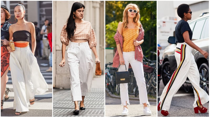 10 Chic White Pants Outfit Ideas for Women