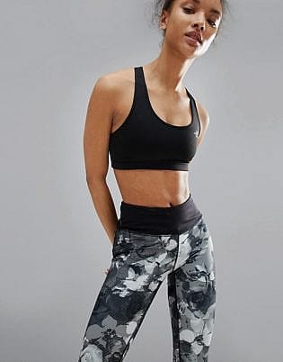 The North Face Women's Versitas Fearless Reversible Bra In Black