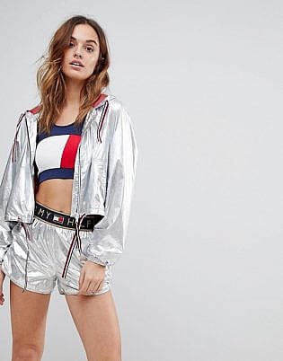 Tommy Hilfiger Metallic Windbreaker Jacket