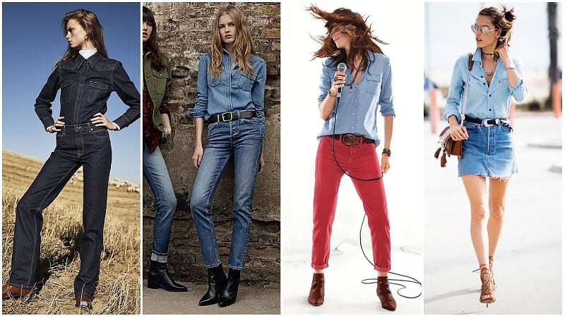 21 Cute Denim Shirt Outfit Ideas