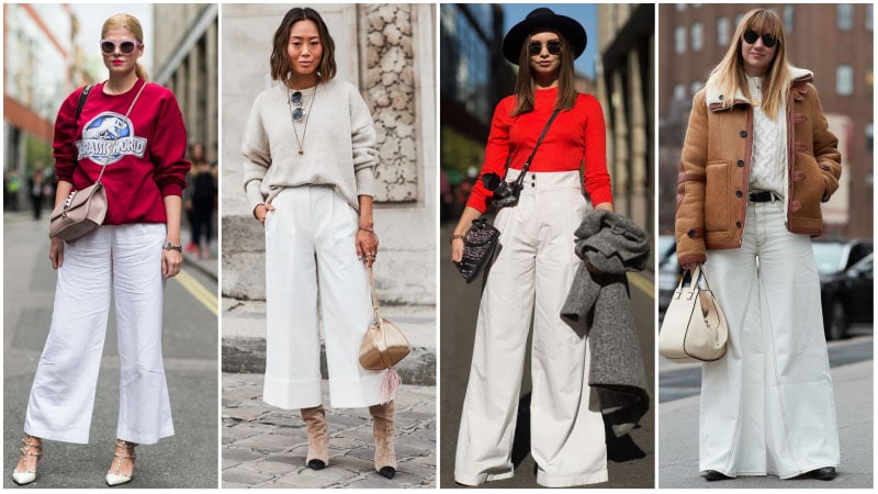 white linen trousers outfit