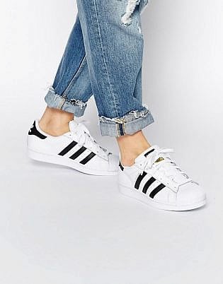 Adidas Originals Superstar White & Black Sneakers