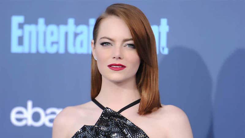 Emma Stone Staight Hair