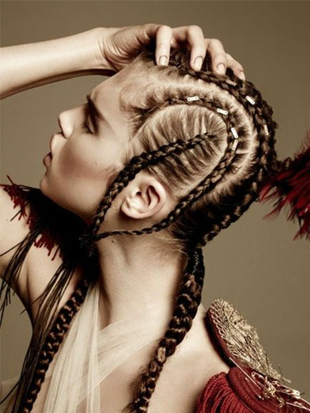 30 Sexy Goddess Braids Hairstyles You Will Love The Trend Spotter