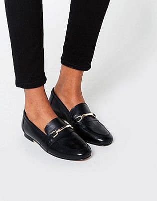 Asos Movement Leather Loafers