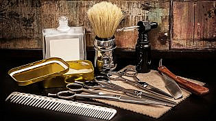 Different Equipment In Barber Shop