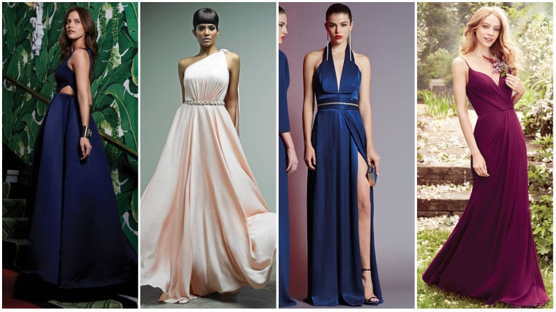 dresses for black tie wedding guests