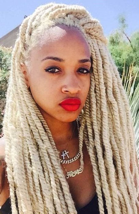 Blonde Senegalese Twists