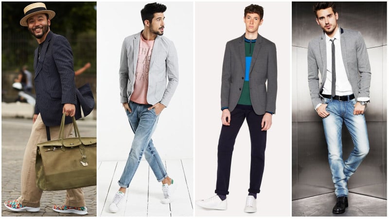 casual blazer outfits