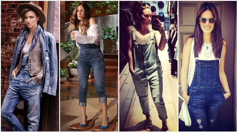Denim Overalls Outfits