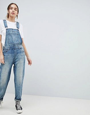 dr denim dungaree dress