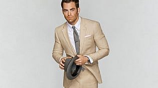 Khaki Suit Outfit