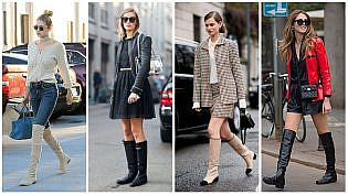 How to Wear Knee High Boots: Outfit Ideas To Try