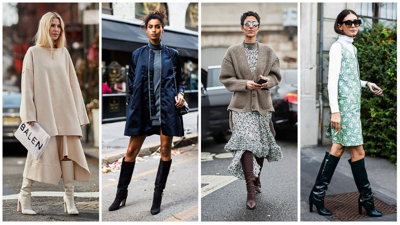 dresses that go with long boots