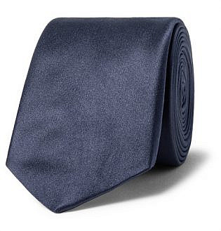 Lanvin Navy Tie