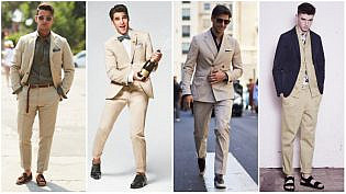 How to Wear a Khaki Suit ( Men's Style Guide) - The Trend Spotter