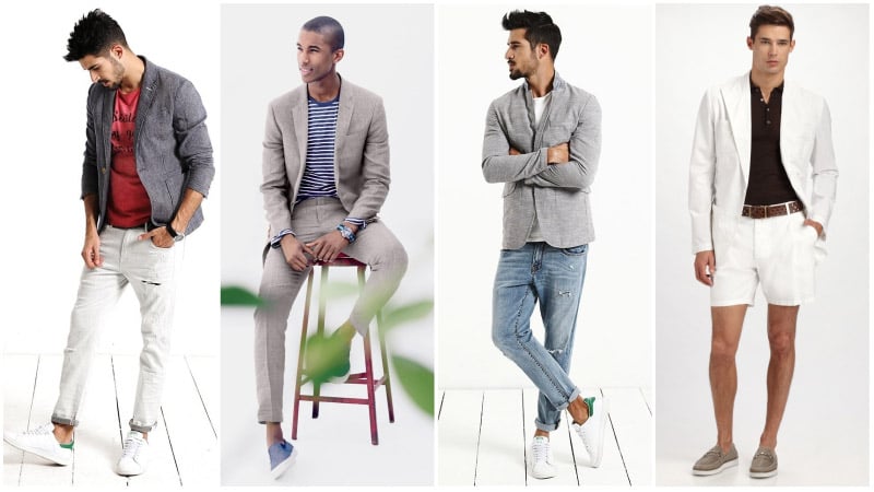 Linen Casual Blazer