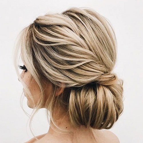 Loose Bridesmaid Updo