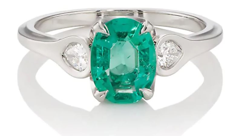 Mcteigue & Mcclelland Emerald Ring