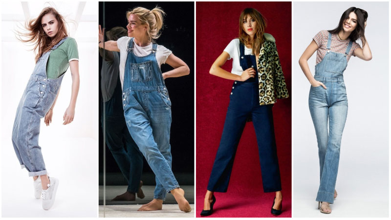 Overalls With T Shirt
