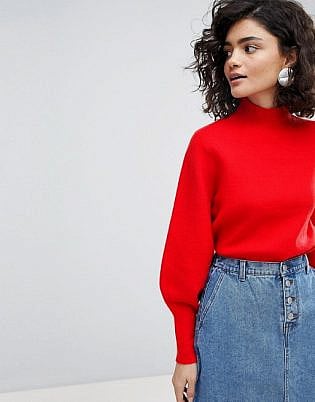 Selected Femme Long Sleeve Knit Jumper