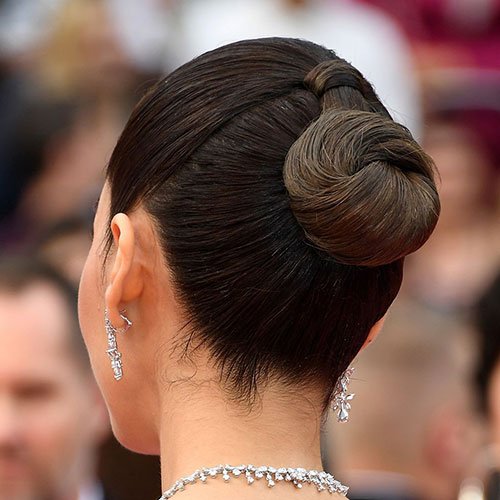 Smooth Bun Updo