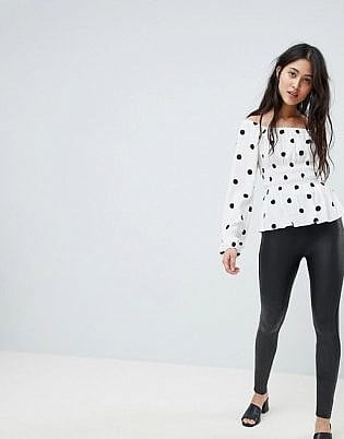 Spanx Faux Leather Leggings