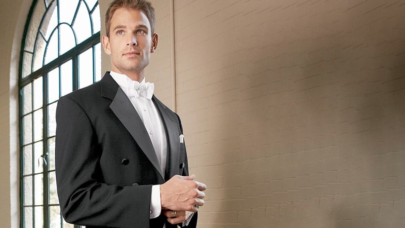 White Tie Cufflinks