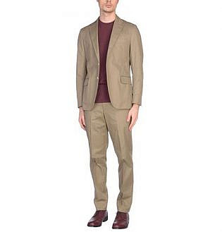 Yoox Khaki Suit