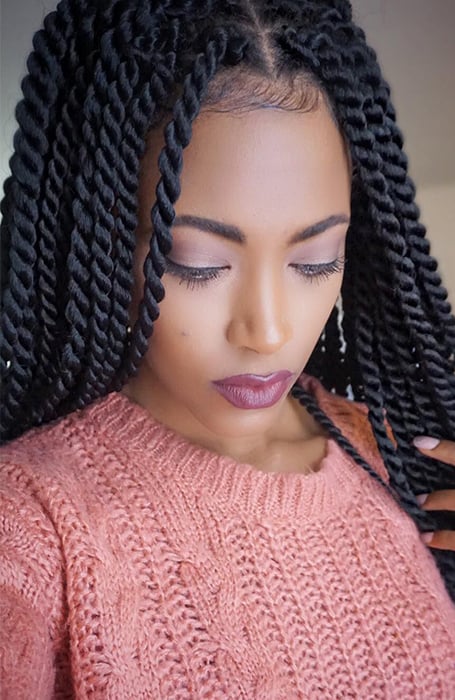 27 Chic Senegalese Twist Hairstyles for 2023  The Trend Spotter