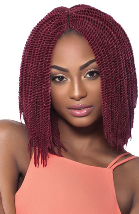 Burgendy Senegalese Twist