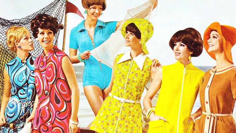 fashion 60s dress