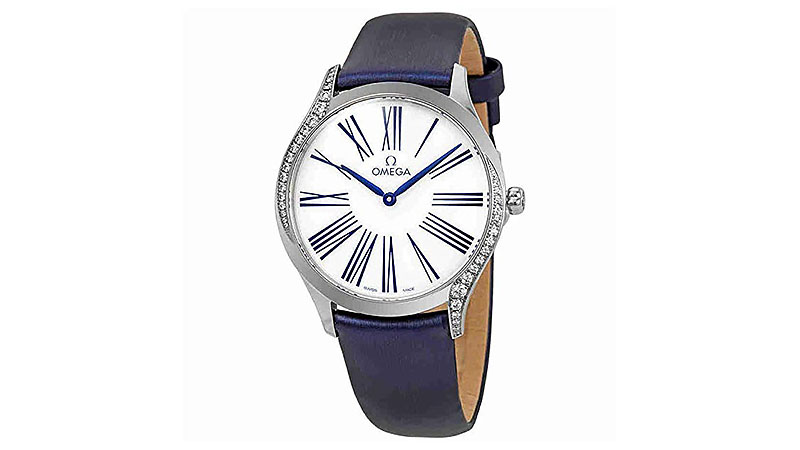 3. Omega De Ville Tresor Quartz 36mm Ladies Watch
