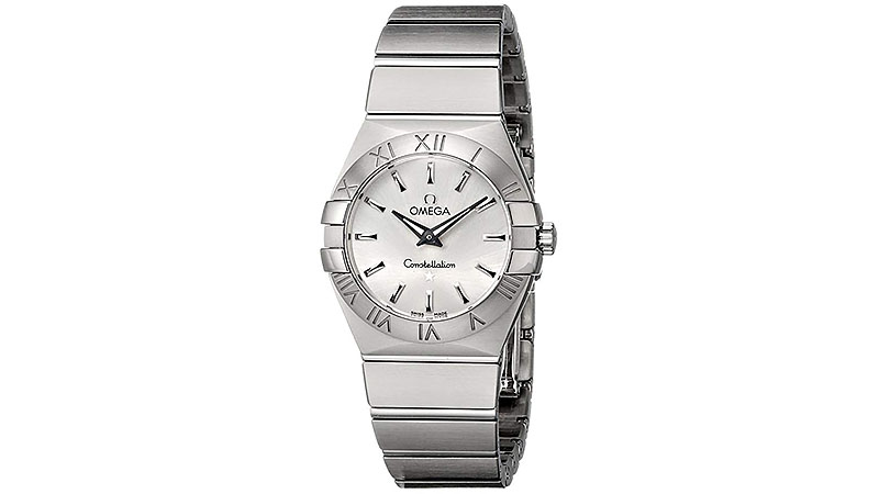 8. Omega Women's 123.10.27.60.02.001 Constellation Silver Dial Watch
