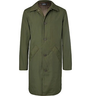 A.p.c. Canvas Raincoat
