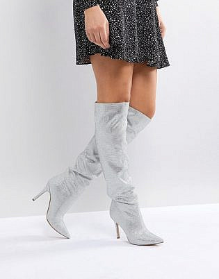 Botas Aldo Claira Crystal Slouch