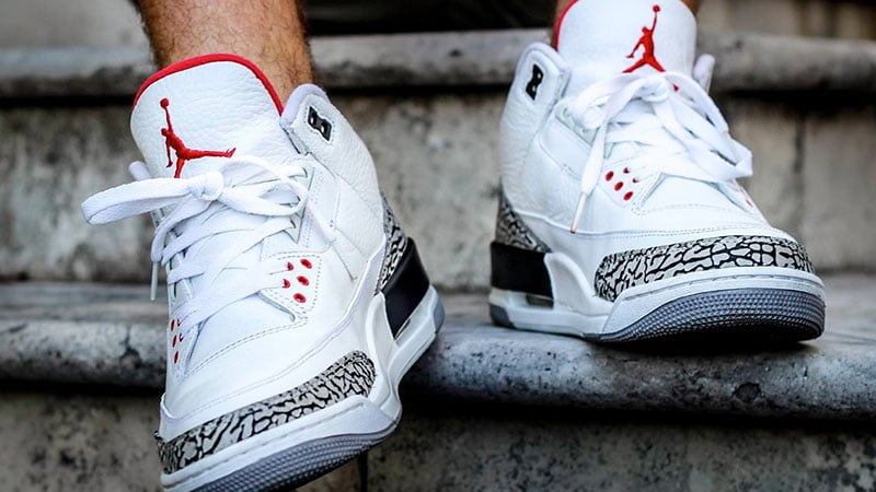 jordans in white