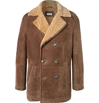 Brunello Cucinelli Brown Peacoat