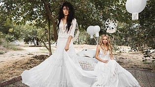 Bohemian Wedding Dress Ideas For Whimsical Brides