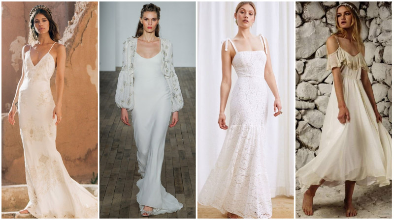  Bohemian  Wedding  Dresses  for Whimsical Brides The Trend 