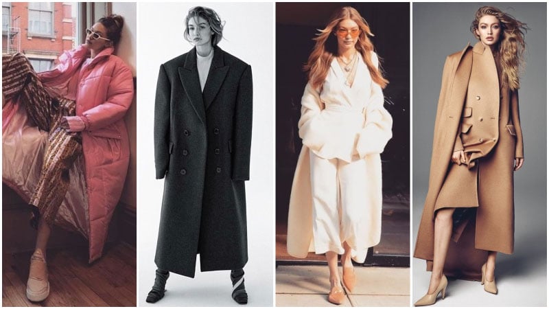 Gigi Hadid Style Oversized Coats